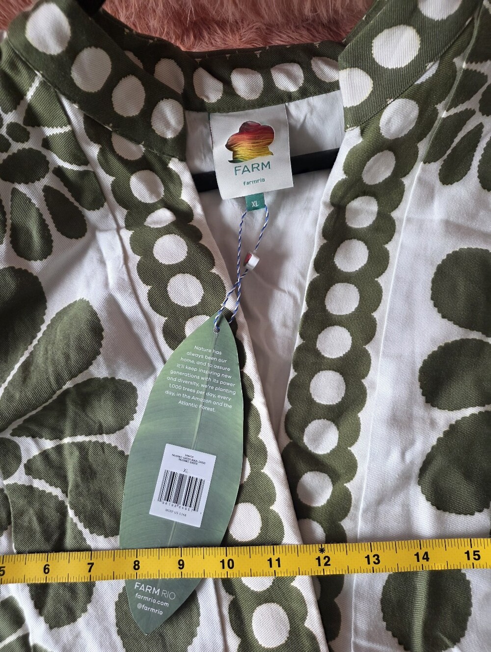 Green Palermo Buttoned Puff Sleeve Maxi Dress - Picture 8 of 8